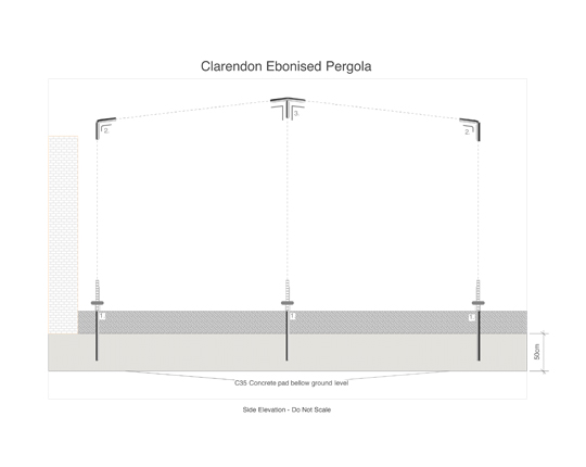 Martha Freud Design Pergola